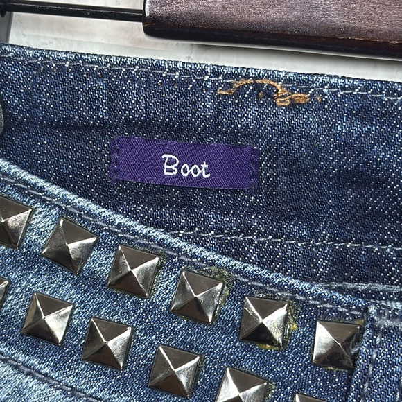 (R1) Vigoss Collection Women's Vintage 2000s Jeans,Size 29-7/8 Dark Blue - Picture 5 of 13